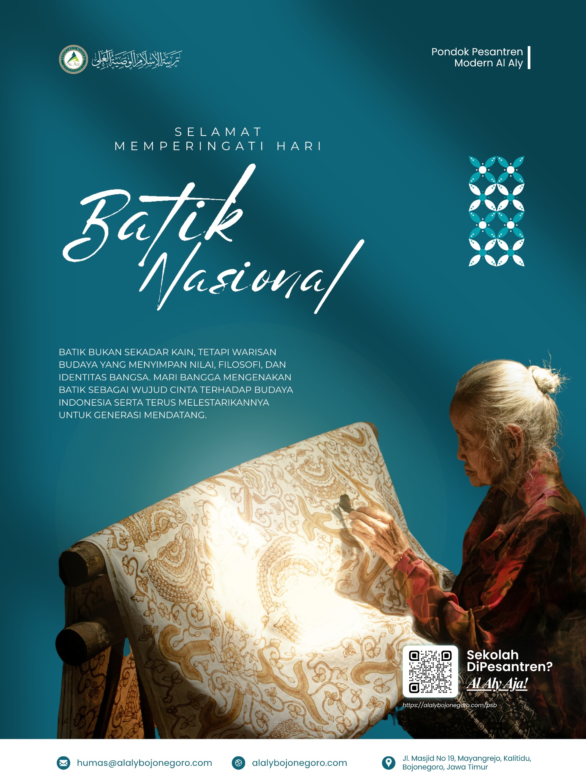 Selamat Memperingati Hari Batik Nasional - PERINGATAN | Pesantren Modern Al Aly