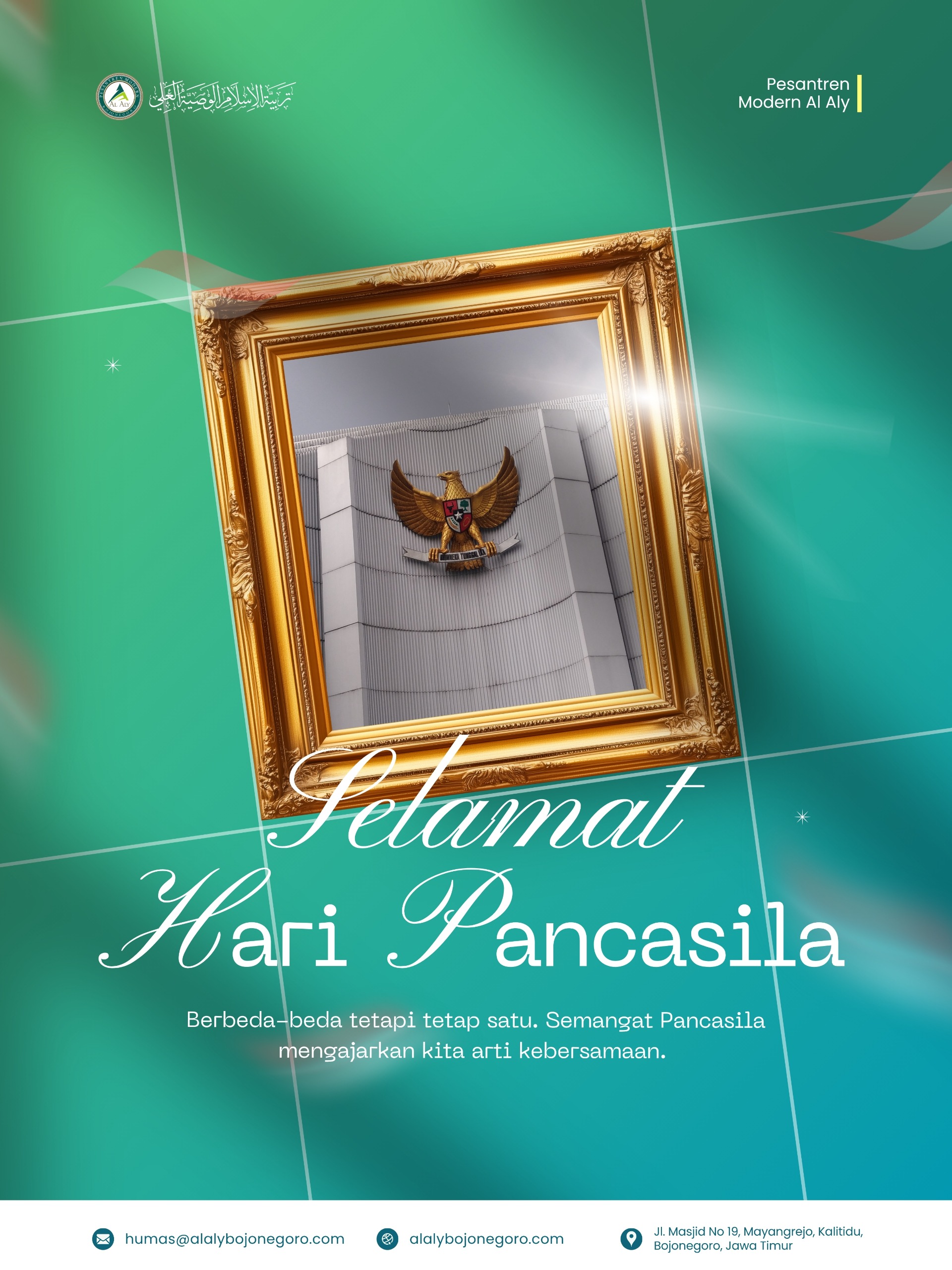 Selamat Hari Pancasila - PERINGATAN | Pesantren Modern Al Aly