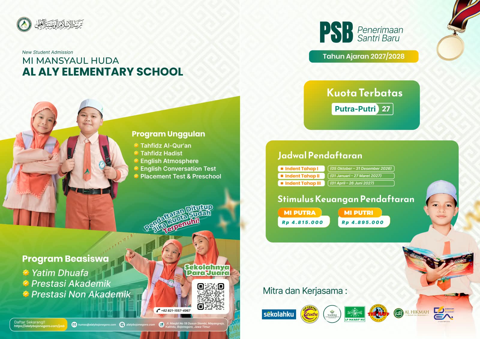 PESANTREN MODERN AL ALY